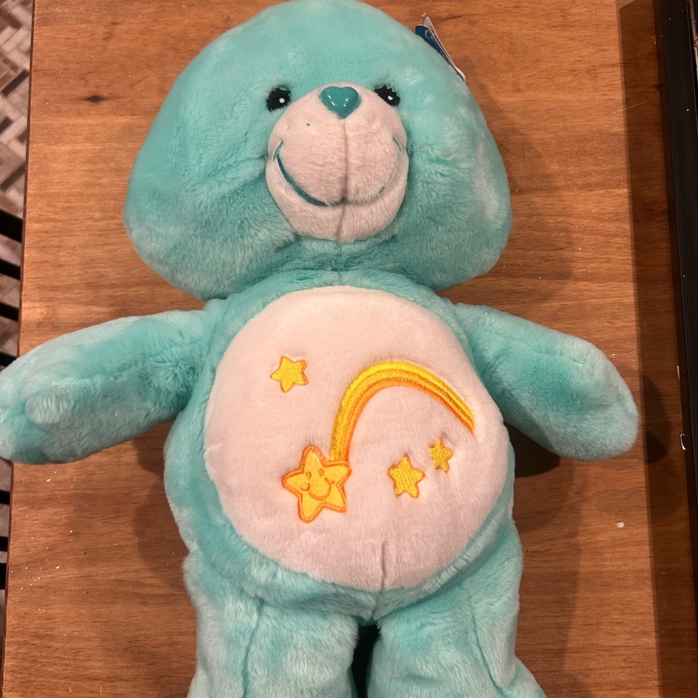 Vintage Jumbo 26 Inch Wish Care Bear with tags